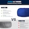 Flash Furniture Bean Bag Chair, Blue Back, 42 in W 42" L 19" H DG-BEAN-LARGE-SOLID-ROYBL-GG - alternate 6